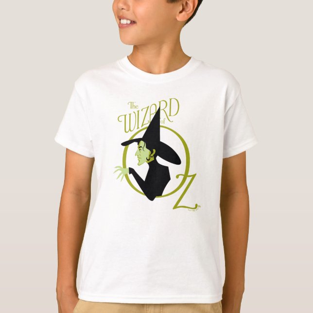 Camiseta Wicked Witch™ O Assistente Do Logotipo Oz™ (Frente)