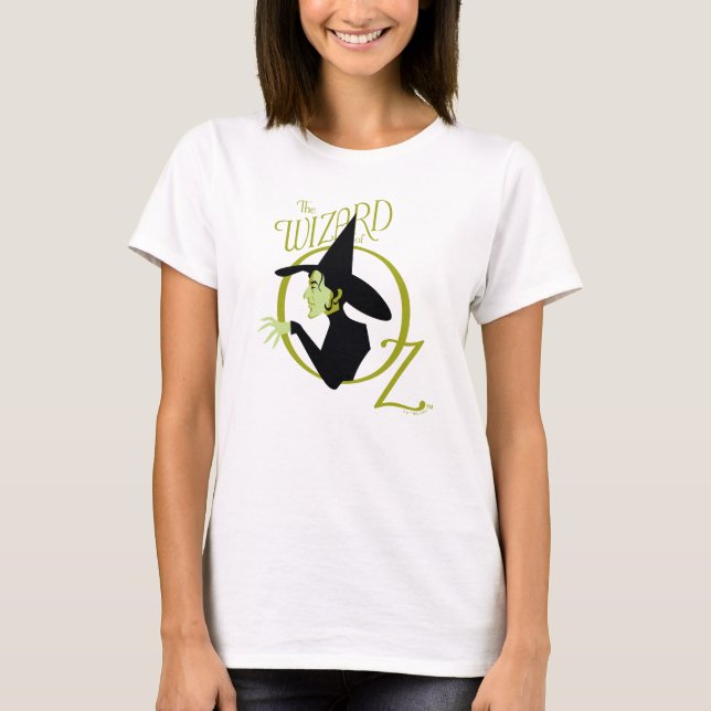Camiseta Wicked Witch™ O Assistente Do Logotipo Oz™ (Frente)