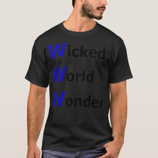 Camiseta Wicked World WWW é 666 Internet Online Pre