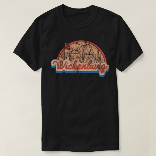 Camiseta Wickenburg, Arizona (Frente do Design)