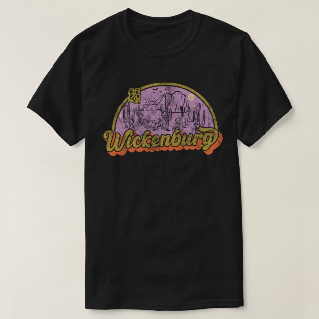 Camiseta Wickenburg, Arizona (Frente do Design)