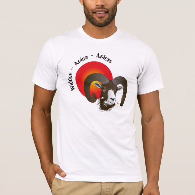 Camiseta Widder - Tierkreiszeichen T-Shirt (Frente)