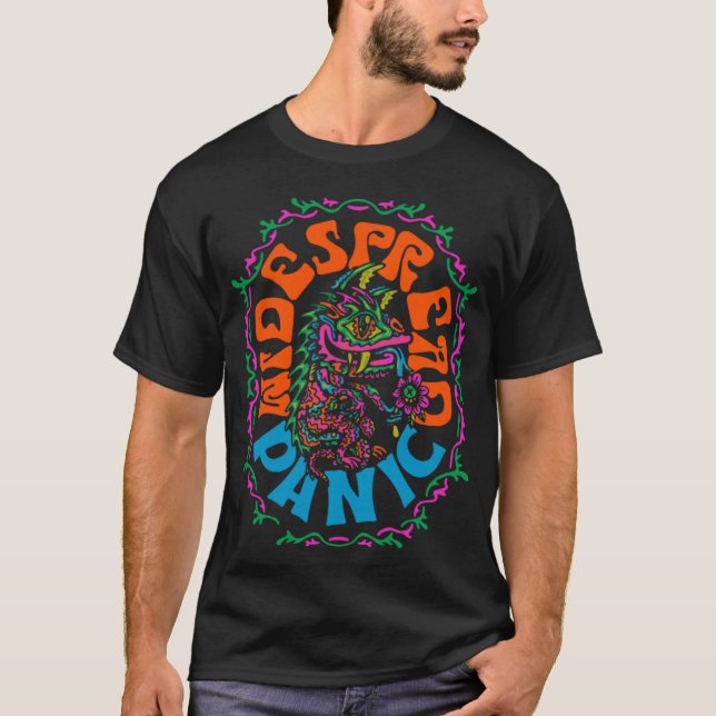 Camiseta Widespread Panic Banda Vintage engraçado (Frente)