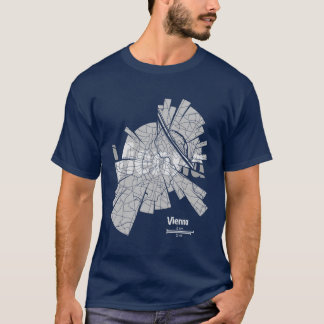 Camiseta Wien Map T-Shirt