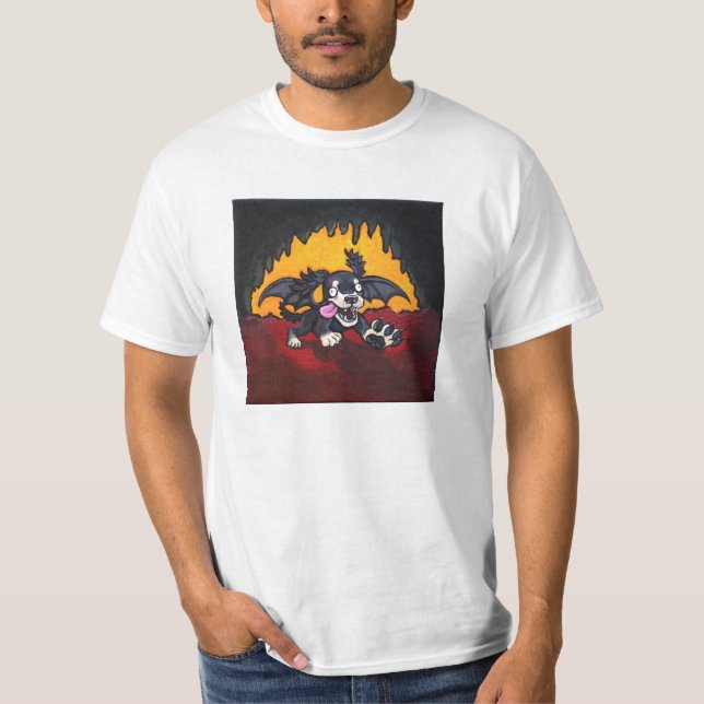 Camiseta Wiener do inferno (Frente)