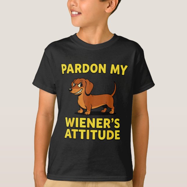 Camiseta Wiener Dog Dachshund  (Frente)