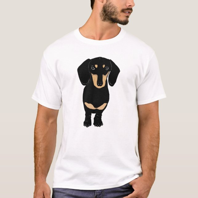 Camiseta wiener. solitário (Frente)