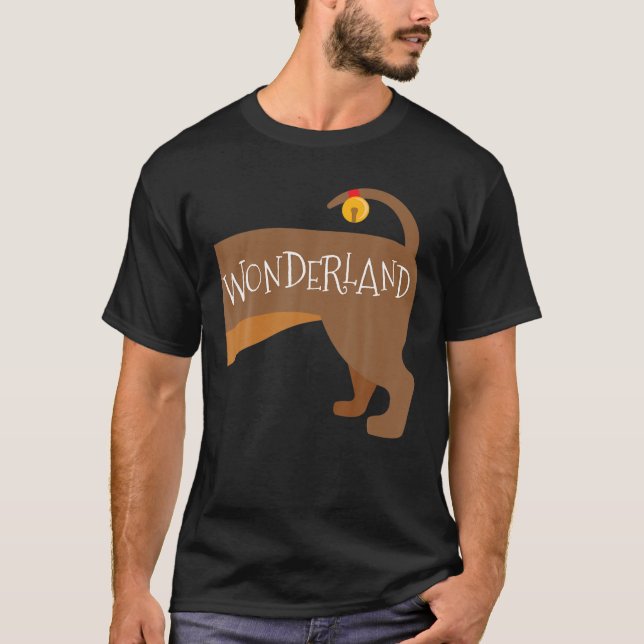 Camiseta Wiener Wonderland Casal Que Corresponde Ao Seu Nat (Frente)