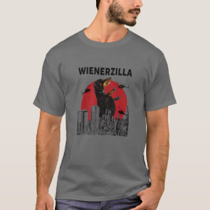 Camiseta Wienerzilla Funny Wiener Dog Dachshund Lovers Pres