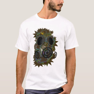 Camiseta Wifebeater da fibra da máscara da precipitação 