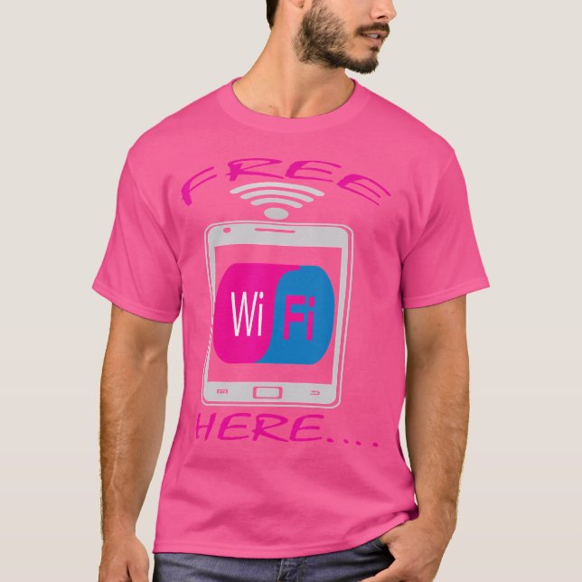 Camiseta Wifi Grátis Aqui Interne (Frente)