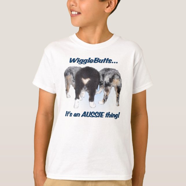 Camiseta Wigglebutts Children's Sweatshirt (Frente)
