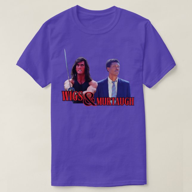 Camiseta Wigs Murtaugh (Frente do Design)