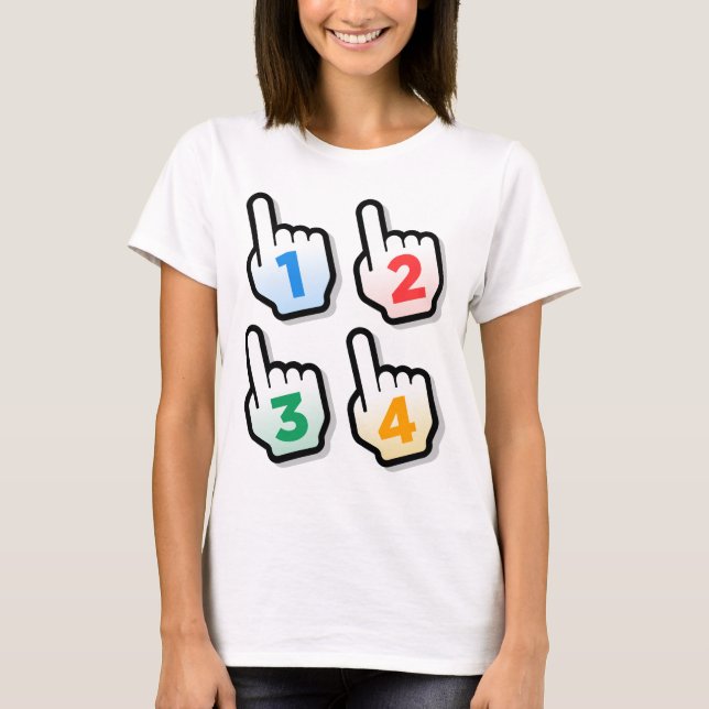 Camiseta Wii Manos (Frente)