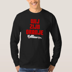 Camiseta Wij Zijn Oranje Somos Laranja Fórmula Racing Carro
