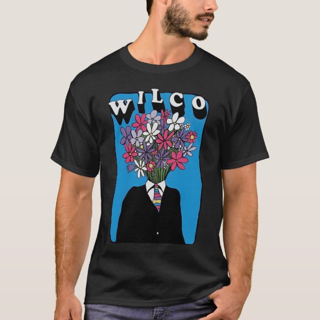 Camiseta Wilco retrô engraçado (Frente)