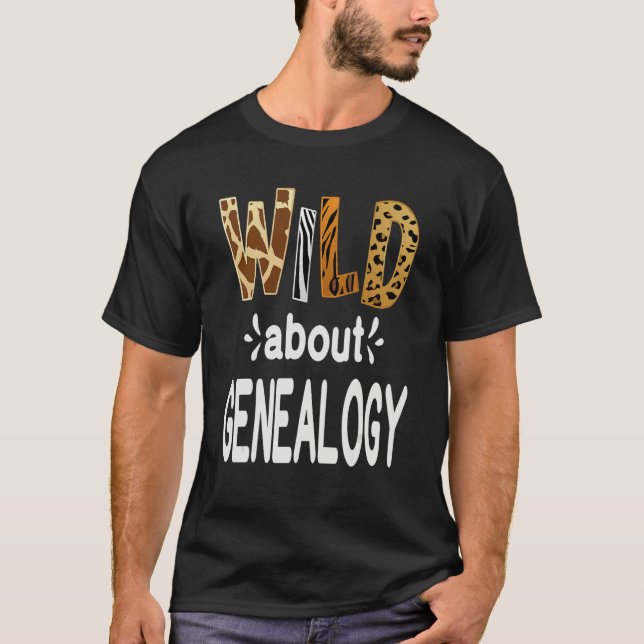 Camiseta Wild About Genealogy (Frente)