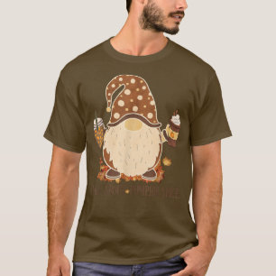 Camiseta Wild About Pumpkin Spice Cute Gnome Fall Leaves Th