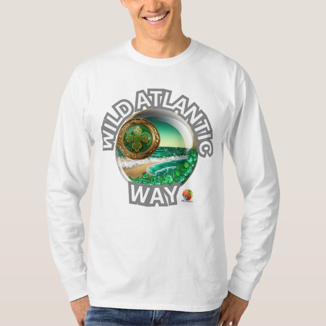 Camiseta Wild Atlantic Way Ireland (Frente)