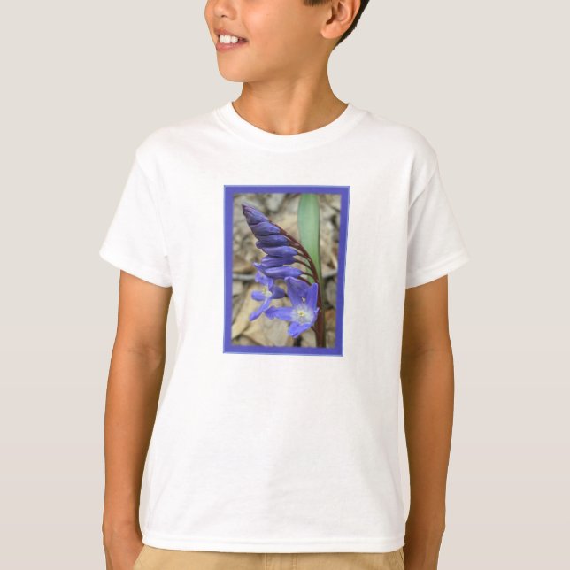 Camiseta Wild Blue Hyacinth (Frente)