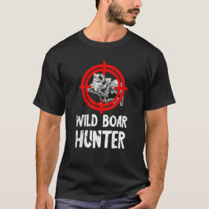 Camiseta Wild Boar Hunter Red Target