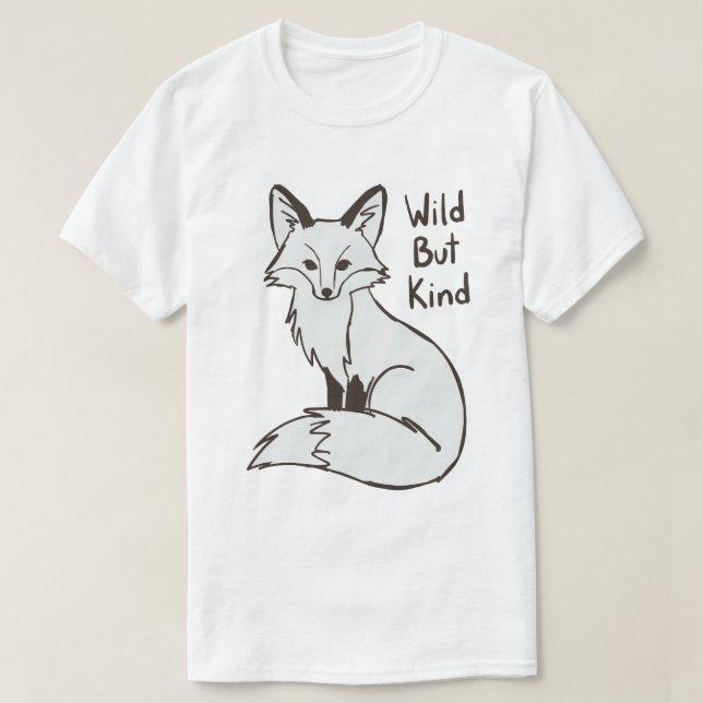 Camiseta Wild But Kind (Frente do Design)