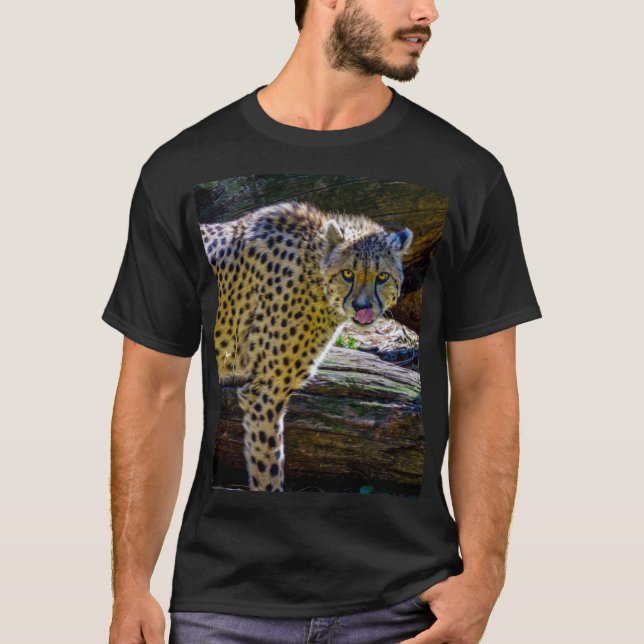 Camiseta Wild Cheetah T-Shirt (Frente)