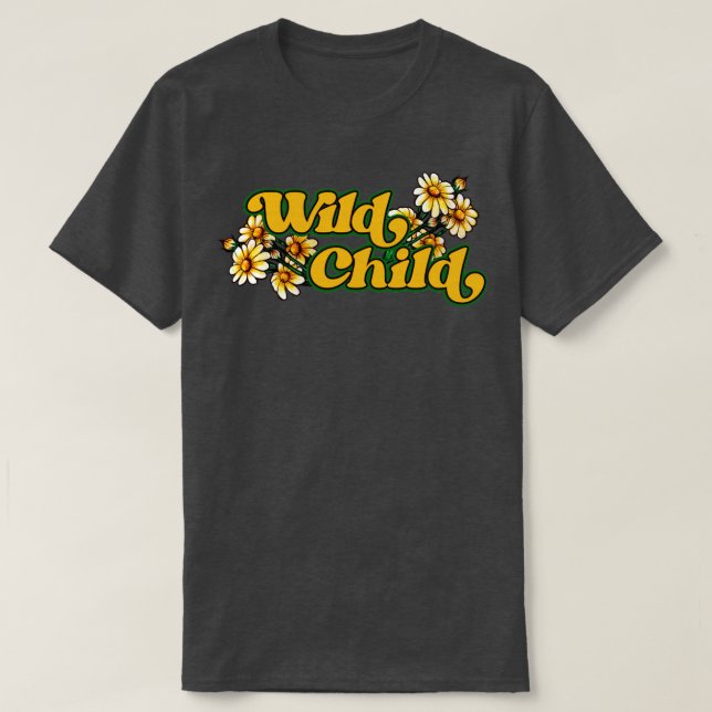 Camiseta Wild Child (Frente do Design)