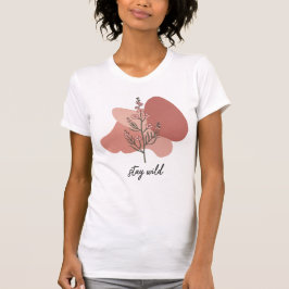 Camiseta Wild Floral Design