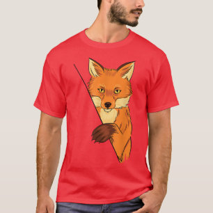 Camiseta Wild Fo Illustration Art Animal