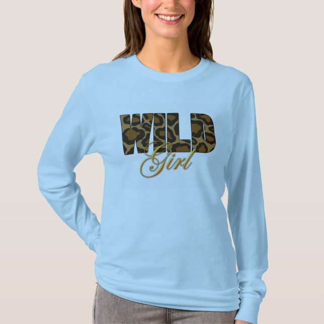 Camiseta Wild Girl Bella (Frente)