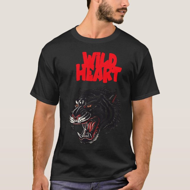 CAMISETA WILD HEART (Frente)
