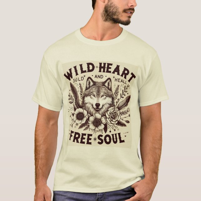 CAMISETA WILD HEART (Frente)