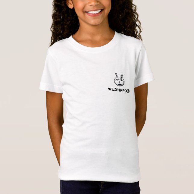 Camiseta WILD HIPPO® com Gráfico Signature – Algod (Frente)