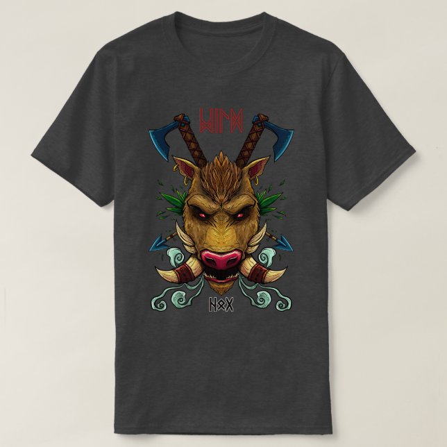 Camiseta Wild Hog (Frente do Design)