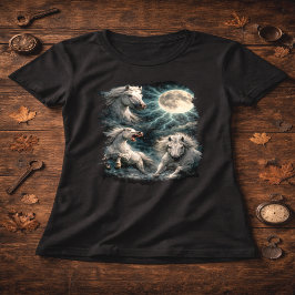 Camiseta Wild Horses Moon T-Shirt