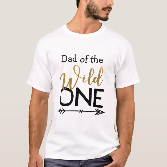 Camiseta Wild One Pai (Frente)