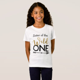 Camiseta Wild One Sister Tshirt