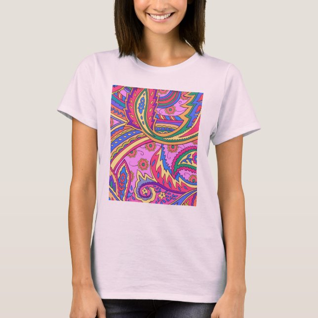 CAMISETA WILD PAISLEY (Frente)
