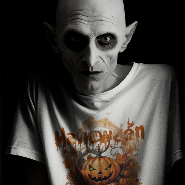 Camiseta Wild Pumpkins (T-Shirt Halloween by Hotpopcolors)