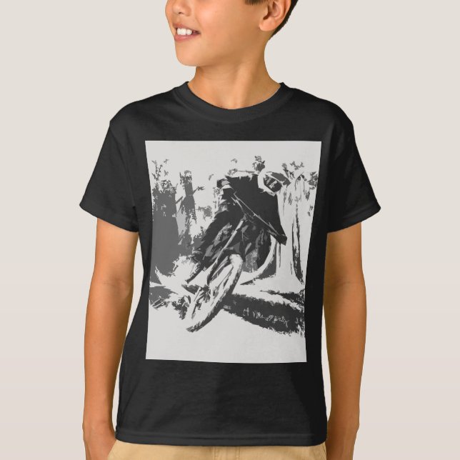Camiseta Wild Ride! - BMX Racer (Frente)