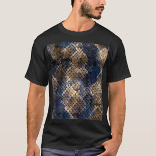 Camiseta Wild Snakeskin Watercolor Design
