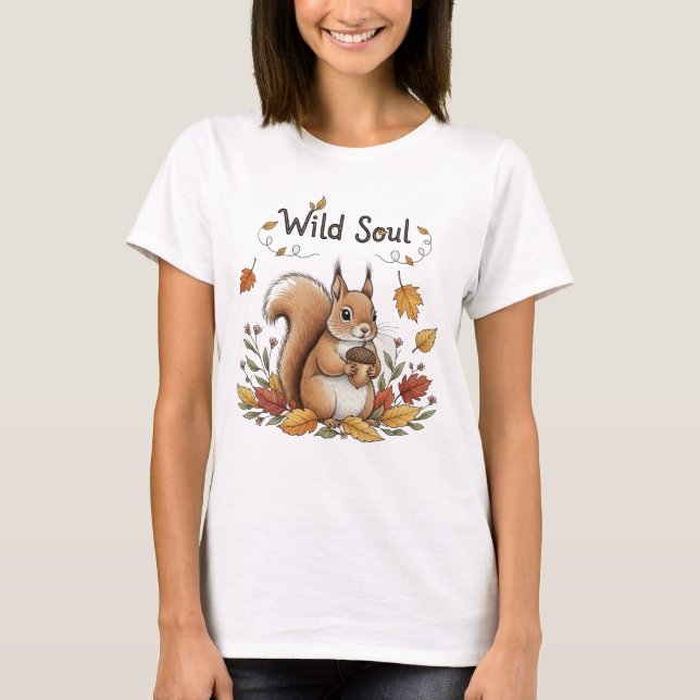 Camiseta Wild Soul Cottagecore (Frente)