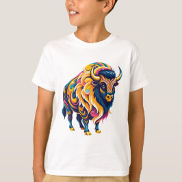 Camiseta Wild Spirit Neon Bison