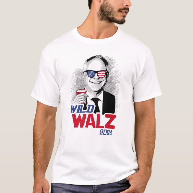 Camiseta Wild Tim Walz (Frente)