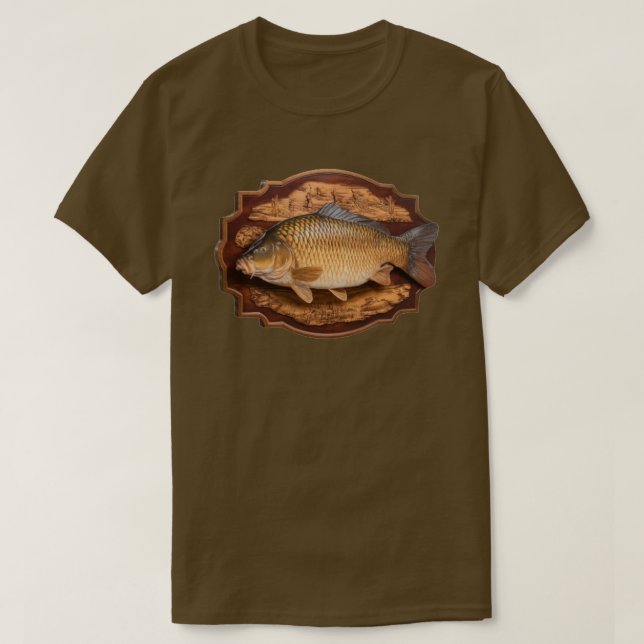 Camiseta Wild Trophy Carp (Frente do Design)
