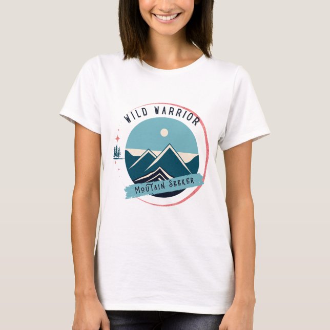 Camiseta Wild Warrior Mountain Seeker (Frente)