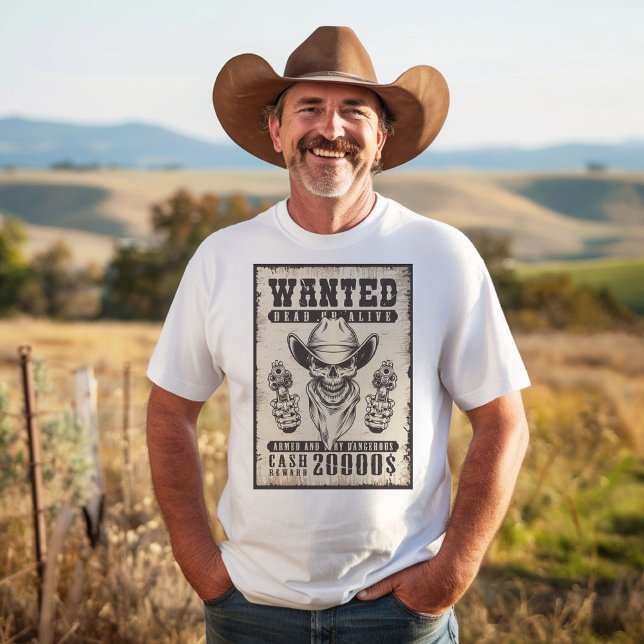 Camiseta Wild West Wwing Poster (Criador carregado)