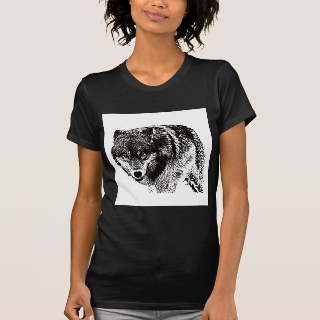 Camiseta Wild Wolf (Frente)