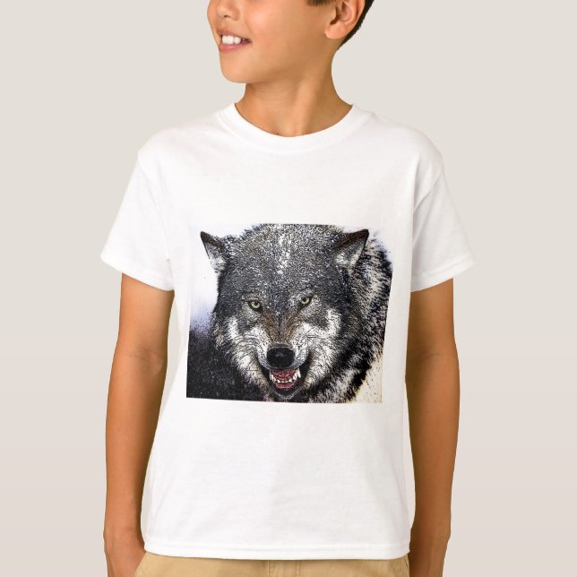 Camiseta Wild Wolf (Frente)